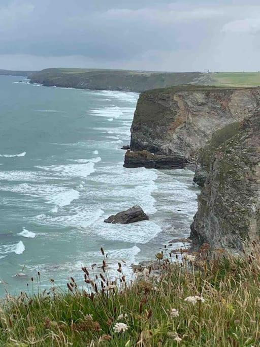 Surf'S Up! Perfect Base For Holidays Or Work In Cornwall St Columb Major Exterior foto
